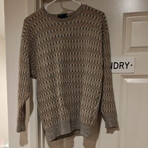 Clan Douglas Cashmere  Tan Sweater